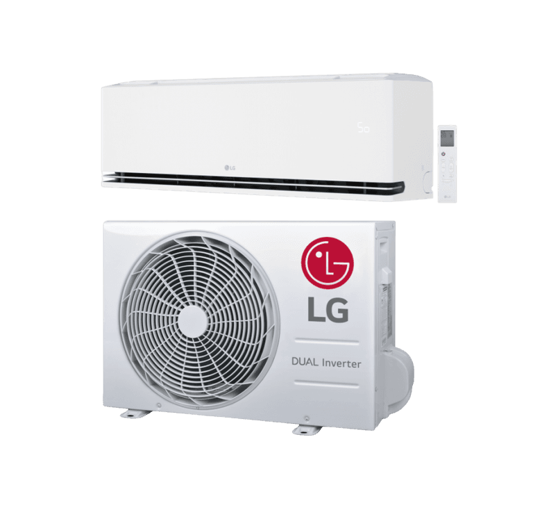 LG DualCool airco set met binnen- en buitenunit