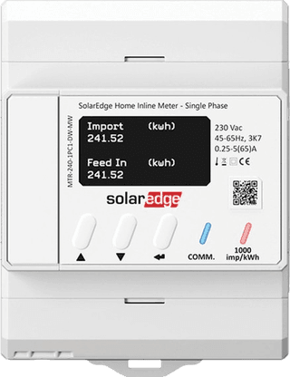 SolarEdge inline meter
